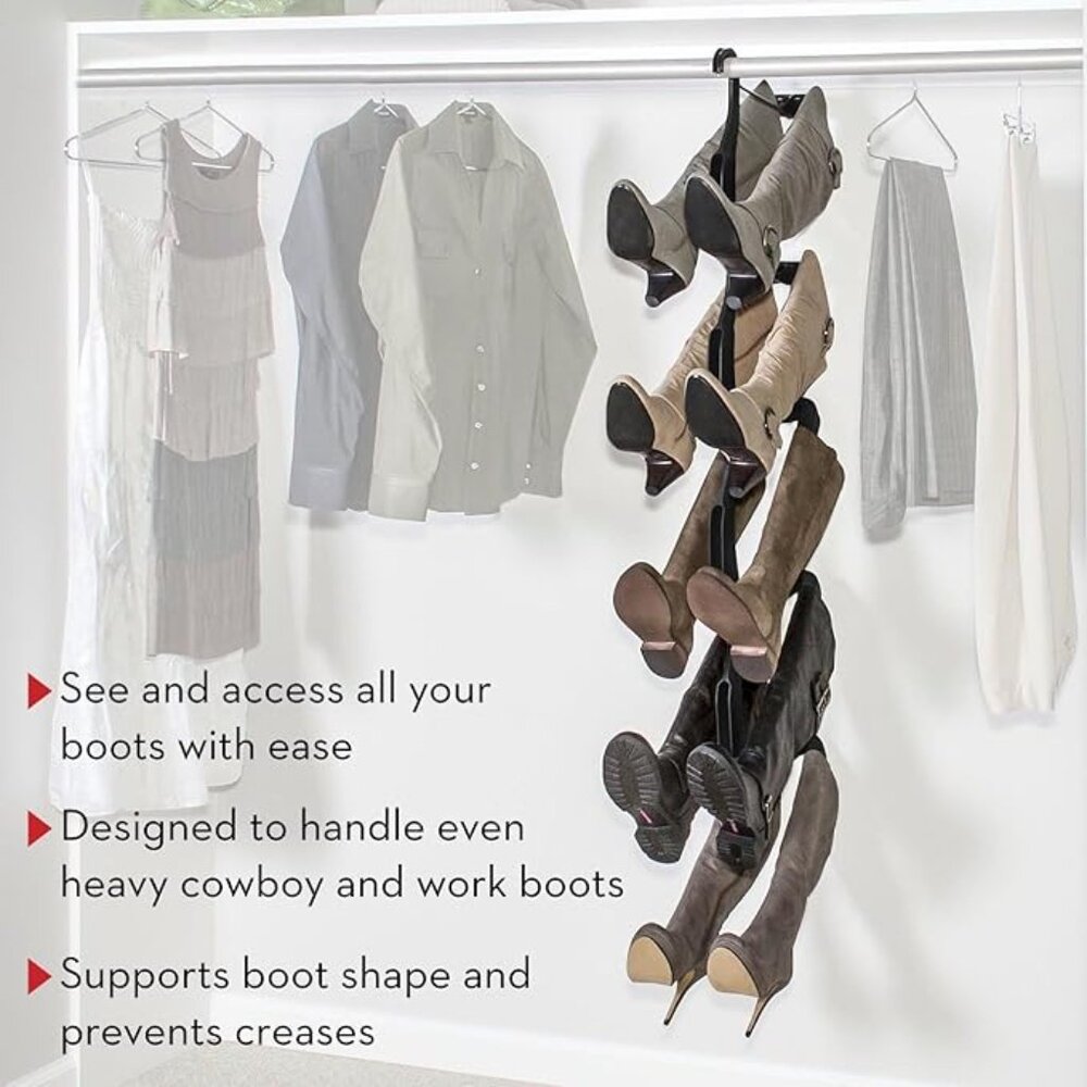 Boot Butler 5 Pair Boot Storage Rack - Picture 7 of 10
